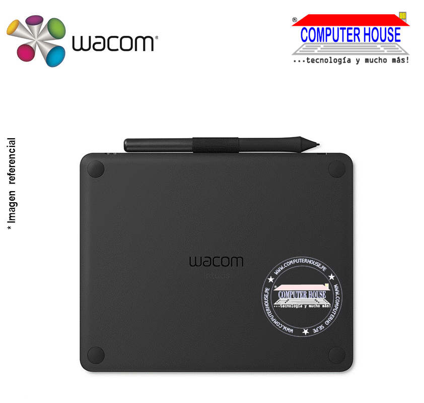 Tableta GRAFICA WACOM INTUOS SMALL BASIC, BLACK - Jashtech