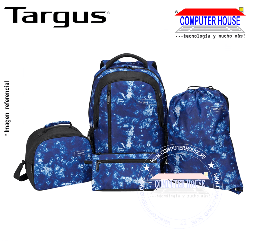Kit TARGUS SPORT 15.6"+Morral+Lonchera+Estuche
