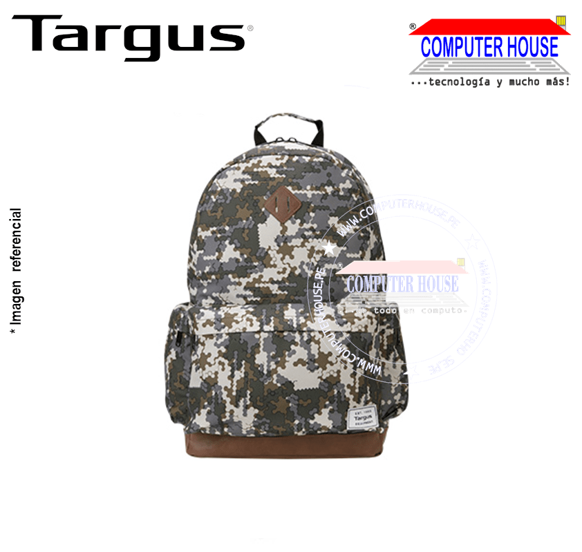 Mochila TARGUS Strata Pro para laptop 15.6" Camo/Hexa Militar Print (TSB93601DI)