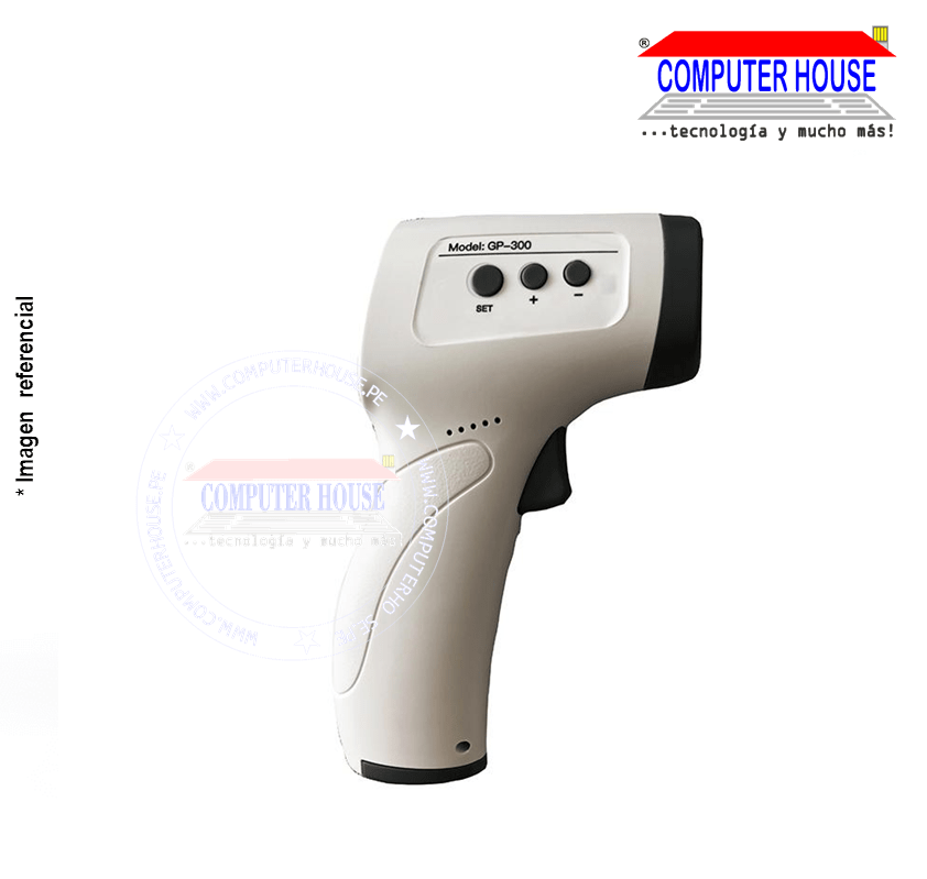 P-300 Digital Infrared Thermometer, White.
