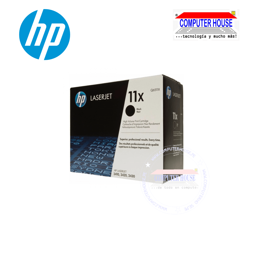 HP 11X High Yield Black Toner. CLEARANCE