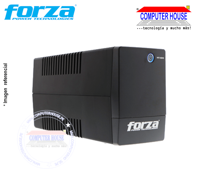FORZA UPS 1000VA 500W, NT-1012U Interactive, 220V 6 outlets. 