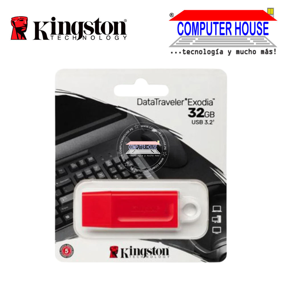 KINGSTON Memoria USB 32GB DTX Exodia 3.2 Gen 1 (KC-U2G32-7GR)