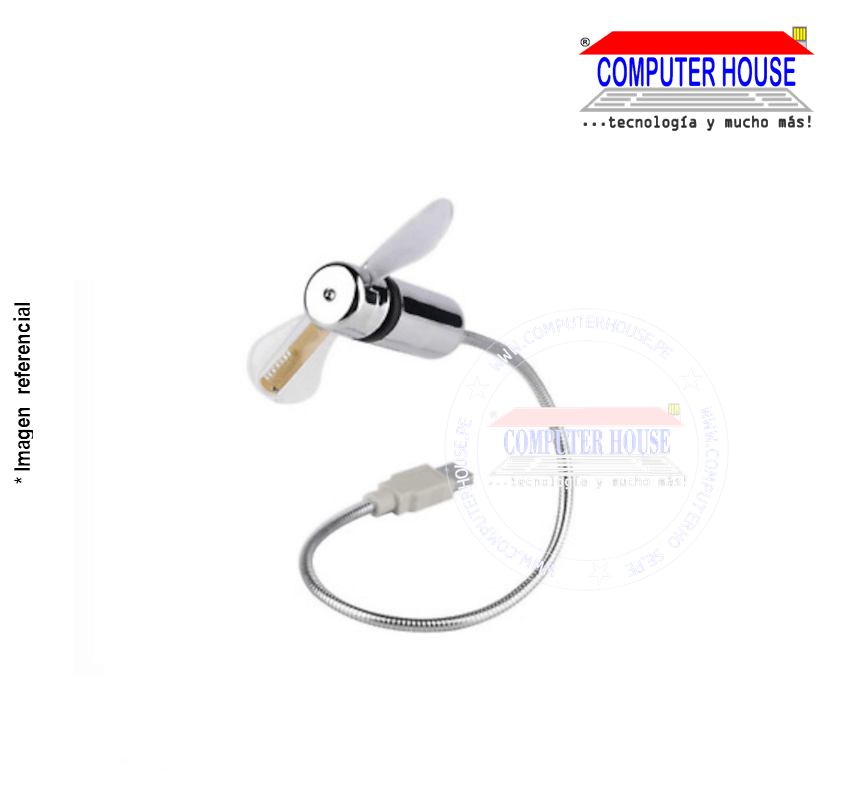Ventilador de mano, LED, USB-A.