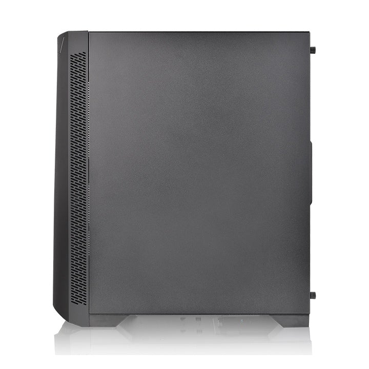 THERMALTAKE H350 TG Case, WITHOUT SOURCE, Mid-Tower, transparent side, RGB, Black.