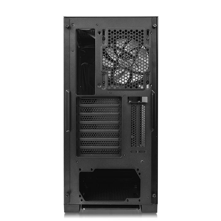 THERMALTAKE H550 TG ARGB Case, WITHOUT SOURCE, Mid-Tower, transparent side, ARGB, Black.