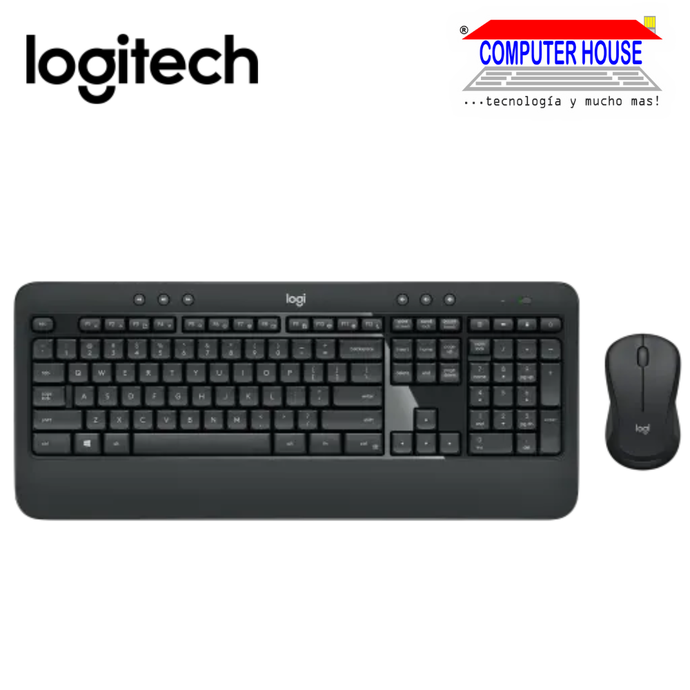 LOGITECH Kit inalámbrico Teclado Mouse MK540 Advance (920-008673) conexión USB.