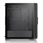 THERMALTAKE Versa T35 TG RGB Case, With 600W source, transparent side, RGB, Black.